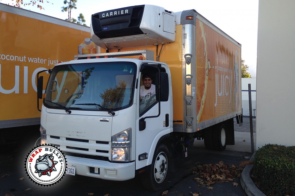 Isuzu vehicle wrap project