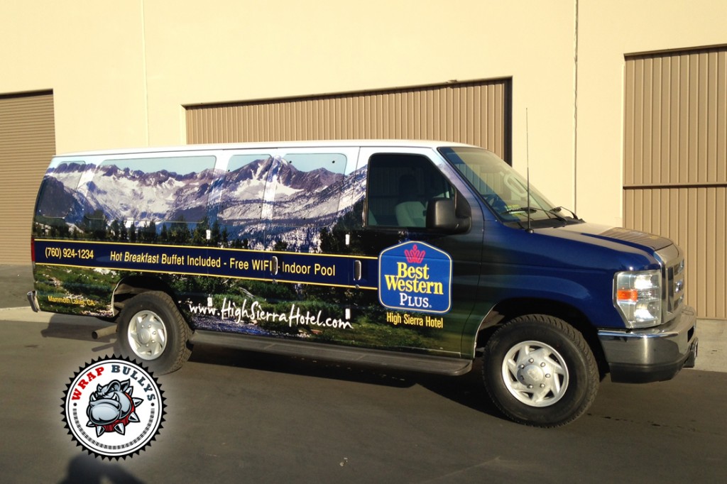 Ford vehicle wrap project