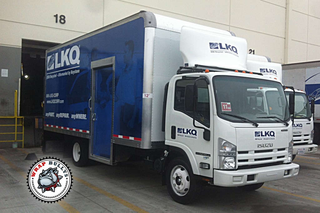 Isuzu vehicle wrap project