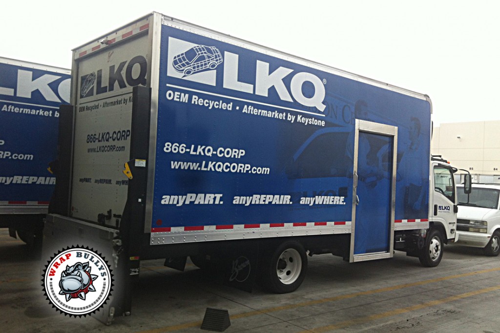 Isuzu vehicle wrap project