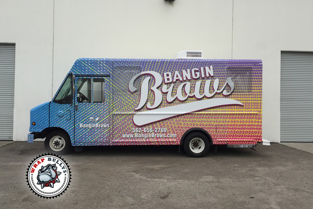Banging Brows | Fashion Truck Wrap