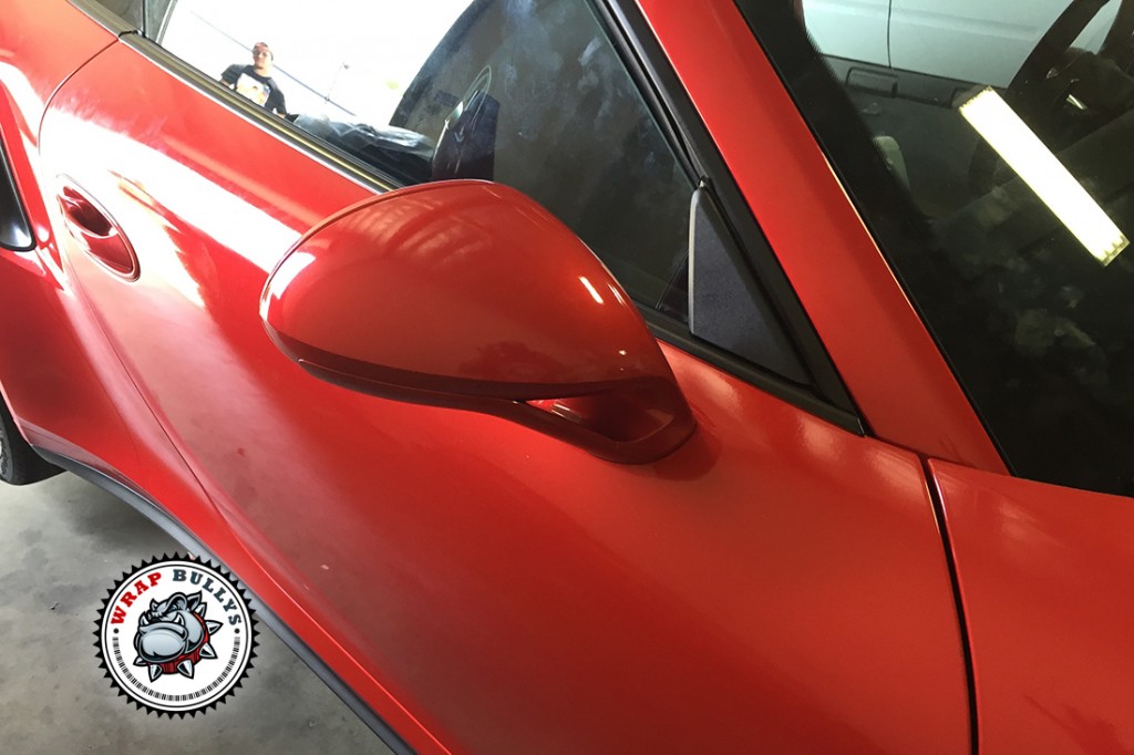 Porsche vehicle wrap project