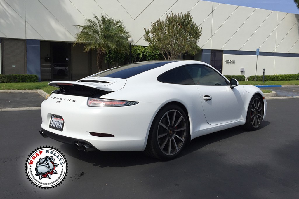 Porsche vehicle wrap project