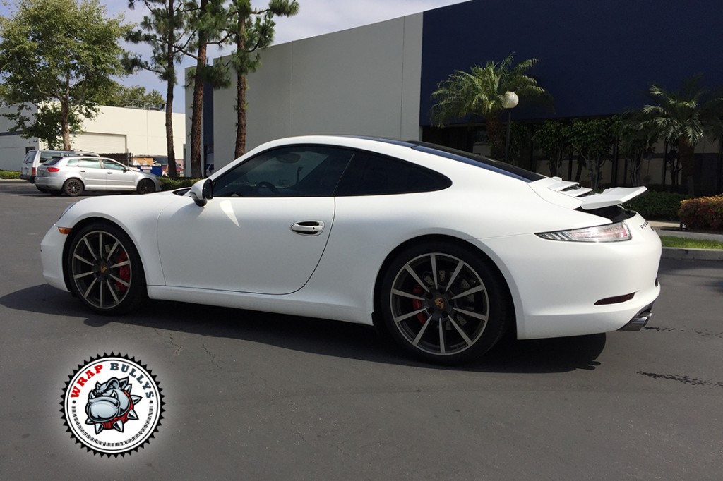 Porsche vehicle wrap project