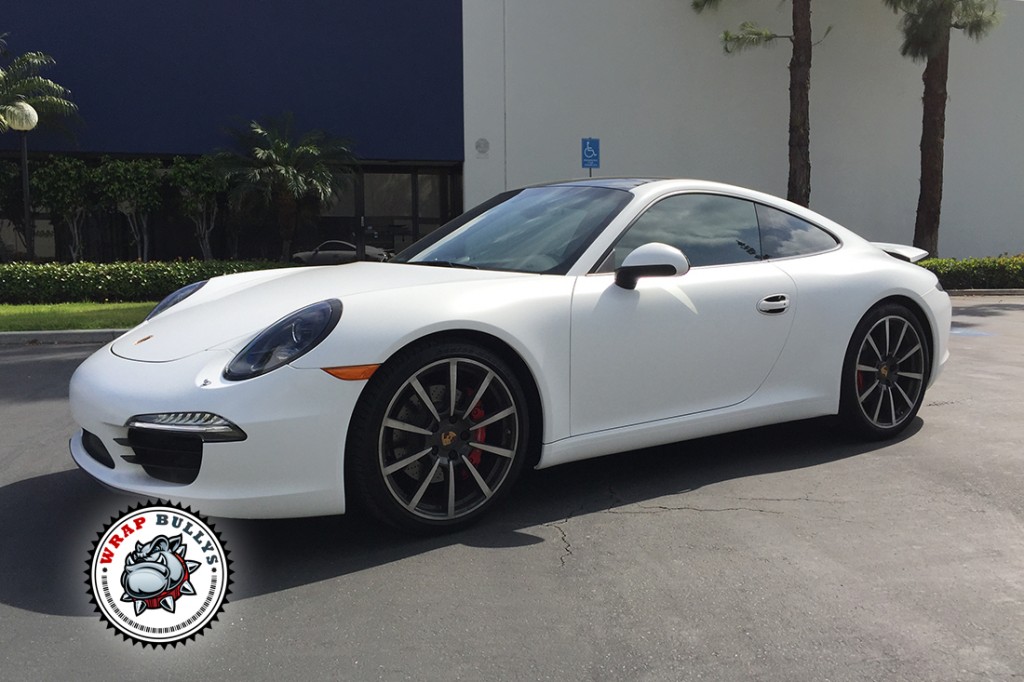 Porsche vehicle wrap project