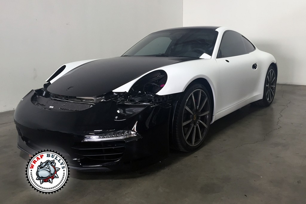 Porsche vehicle wrap project