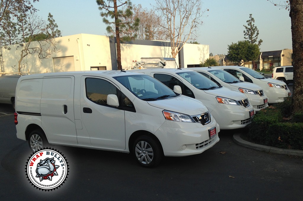 Nissan NV200 vehicle wrap project