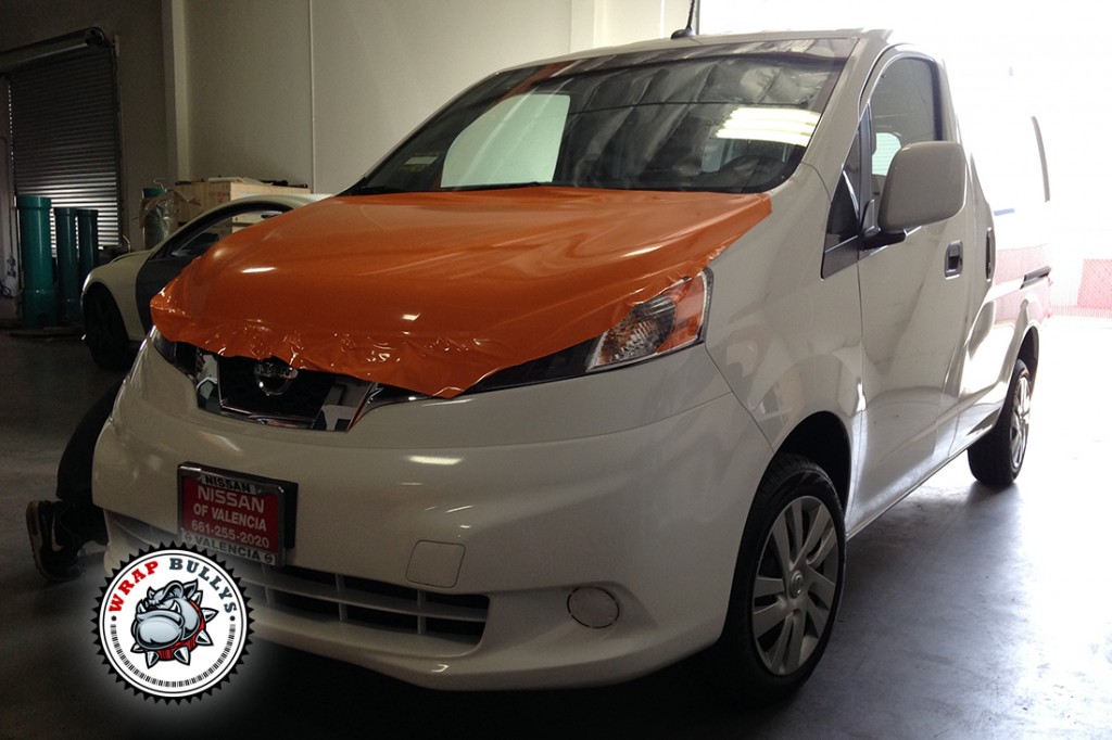 Nissan NV200 vehicle wrap project
