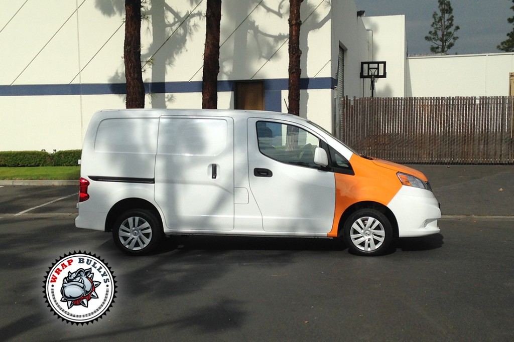Nissan NV200 vehicle wrap project
