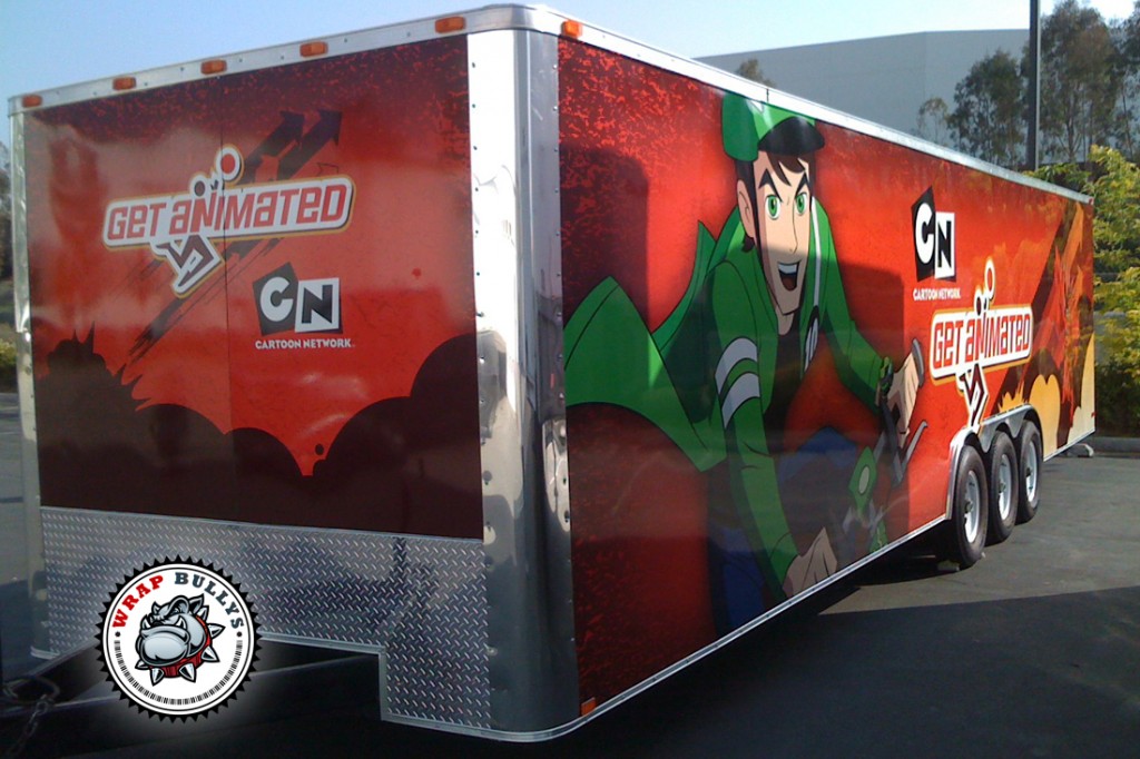 Toy Hauler vehicle wrap project