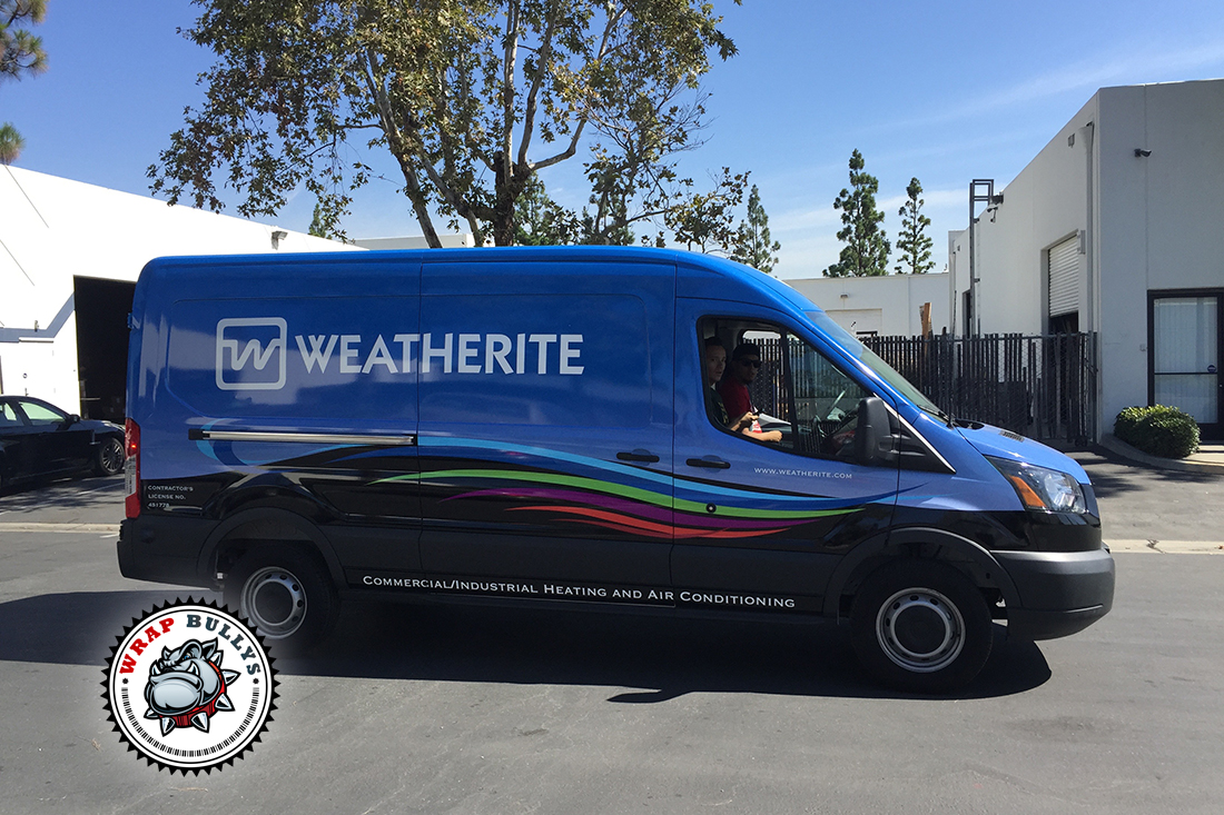 Weatherite Ford Connect Van Wrap