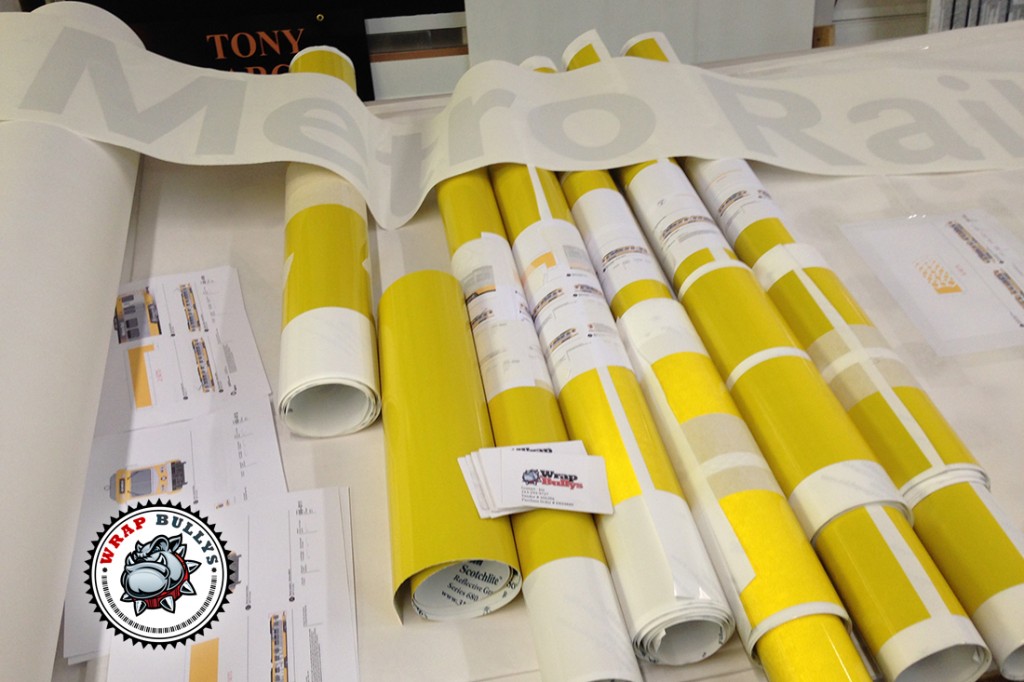 Metro Rail | Train Wrap project photo 3