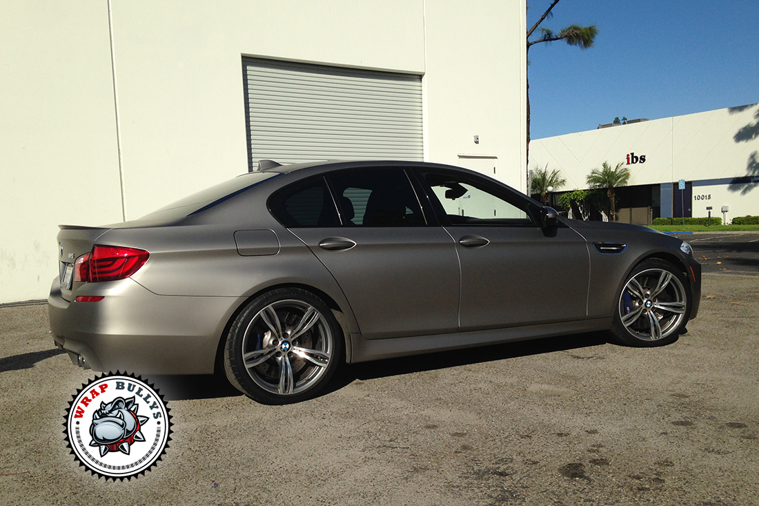 Matte Gray Aluminum Wrap | Wrap Bullys