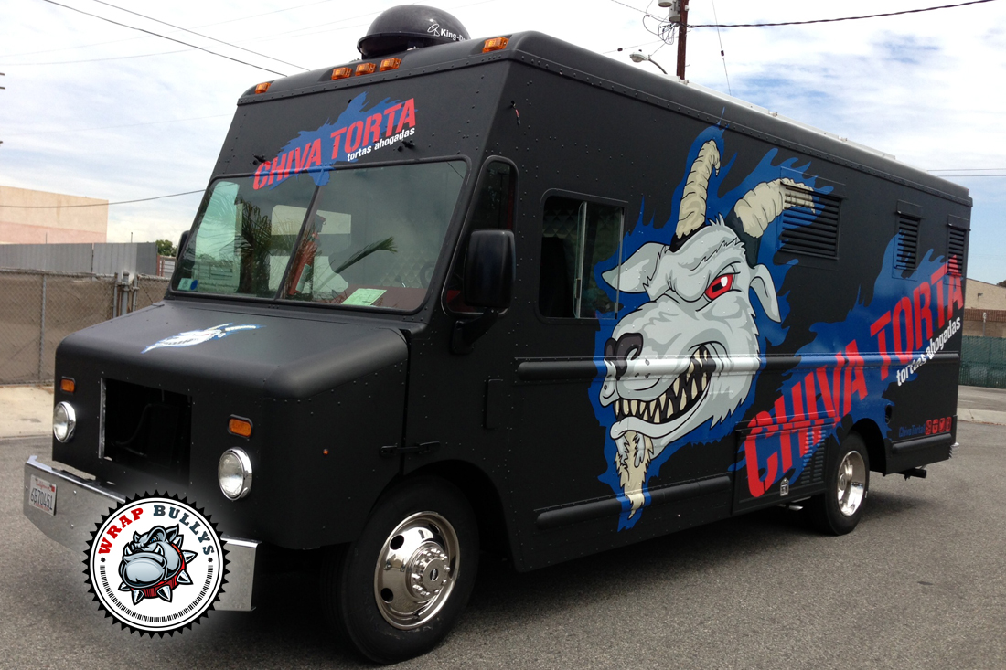 Custom food truck wraps. Let create the best looking food truck out there. Give us a call