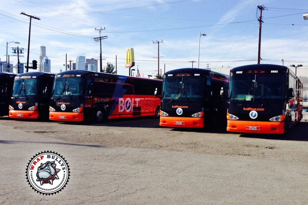 Los Angeles Public Transportation Fleet Bus Wrap vehicle wrap project