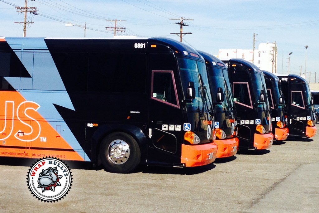 Los Angeles Public Transportation Fleet Bus Wrap vehicle wrap project