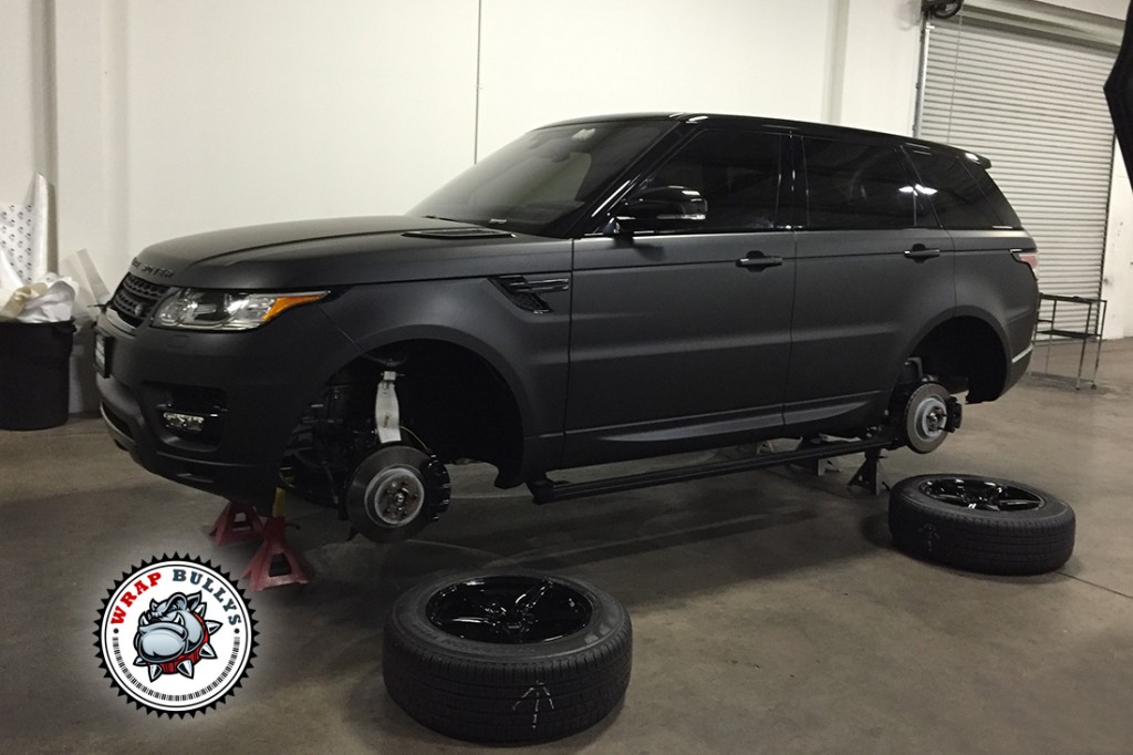 Range Rover vehicle wrap project