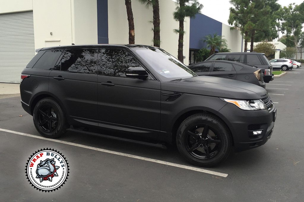 Range Rover vehicle wrap project