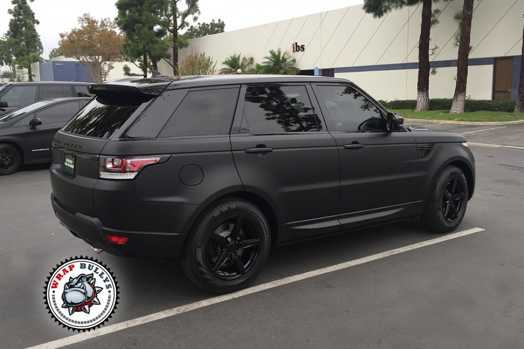 Range Rover vehicle wrap project