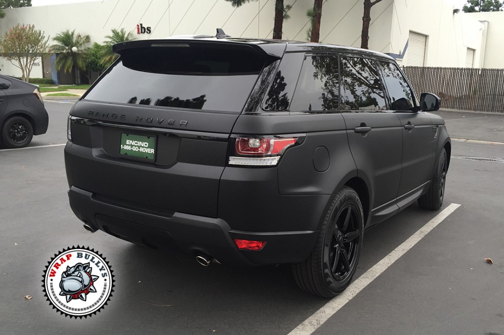 Range Rover vehicle wrap project