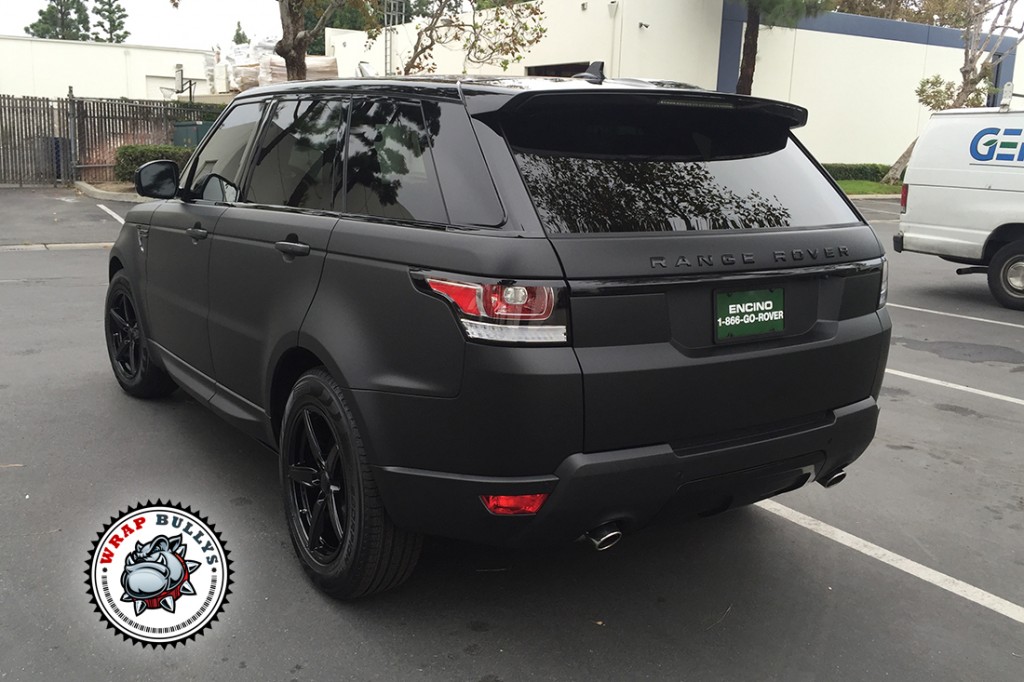 Range Rover vehicle wrap project