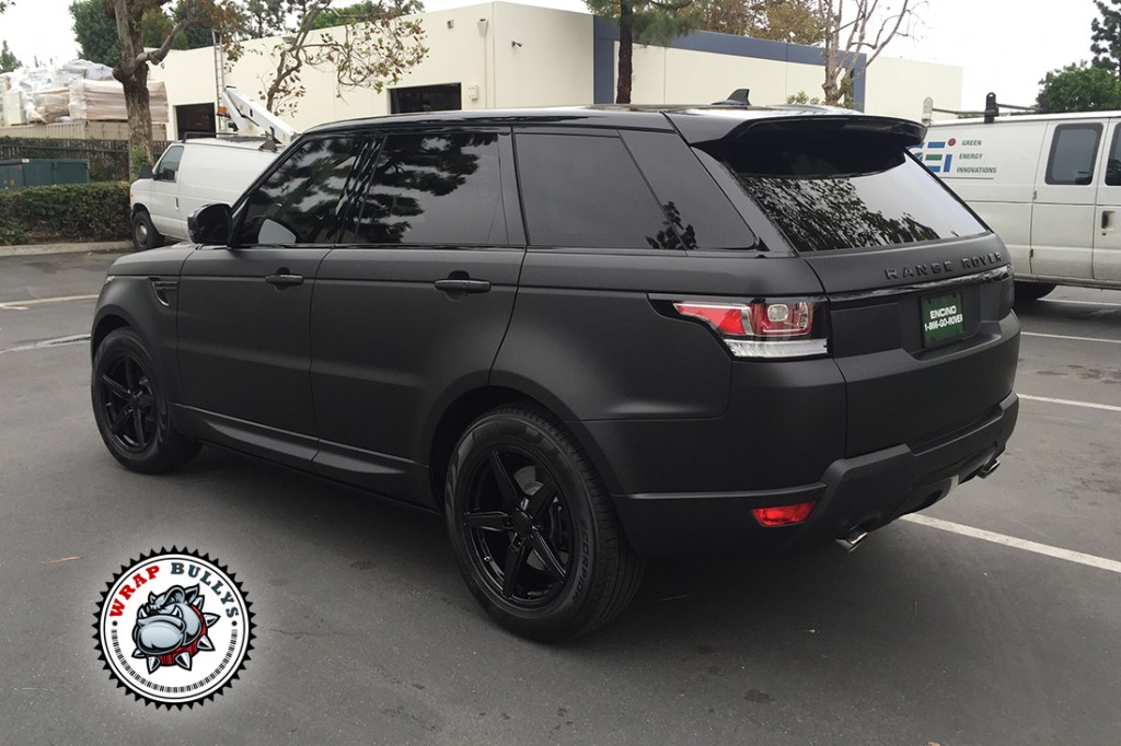 Range Rover vehicle wrap project
