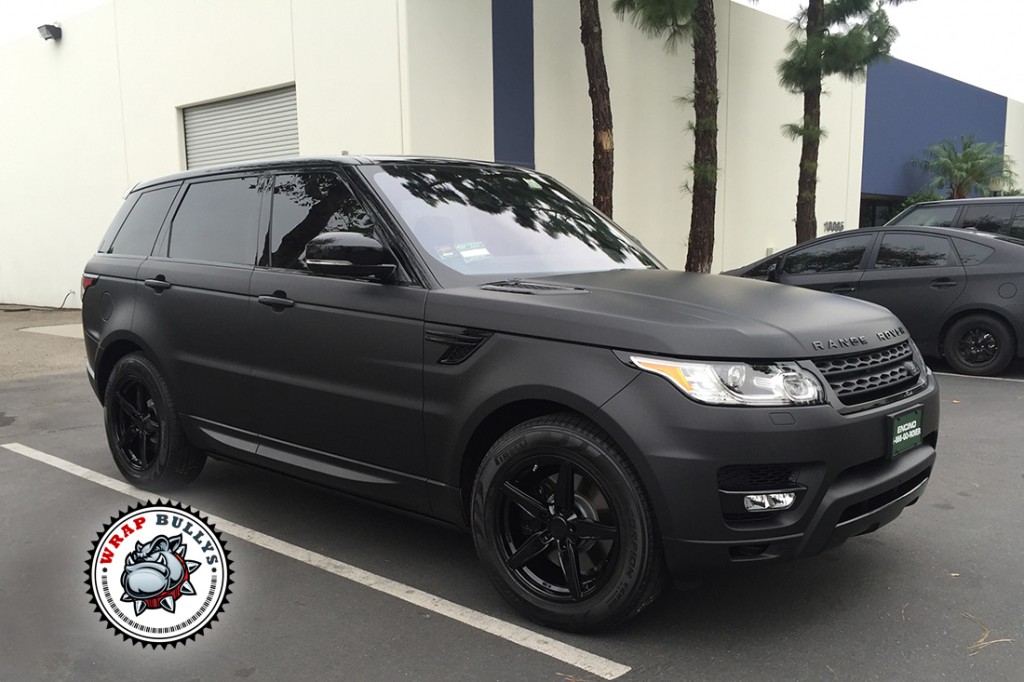 Range Rover vehicle wrap project