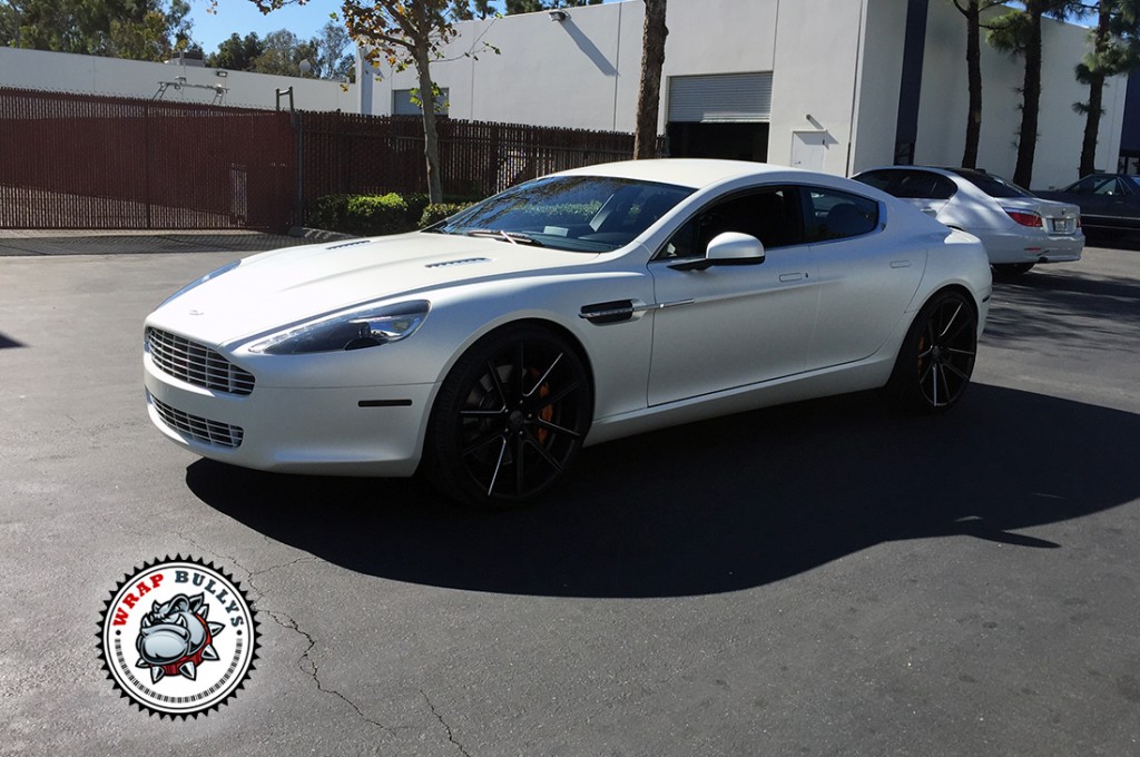 Aston Martin vehicle wrap project