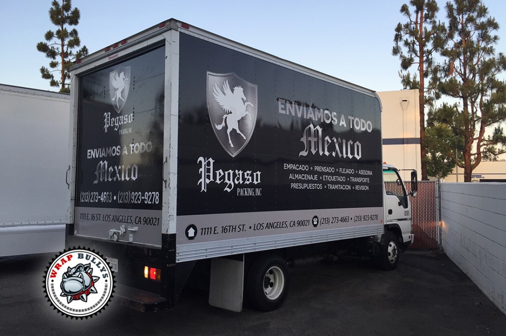 Isuzu vehicle wrap project