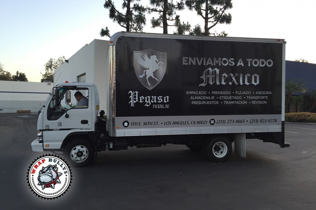 Isuzu vehicle wrap project