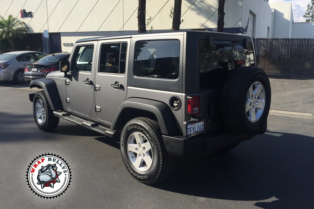 Jeep Wrangler Wrap | 3M Matte Gray