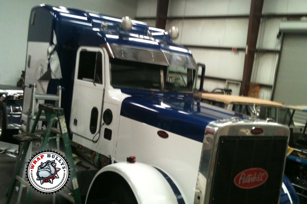 Semi Trailer vehicle wrap project