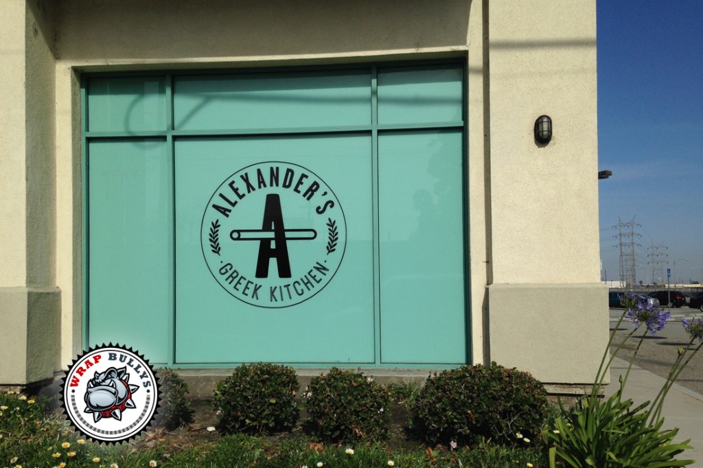 Alexander’s Greek Kitchen Window Wrap Gardena