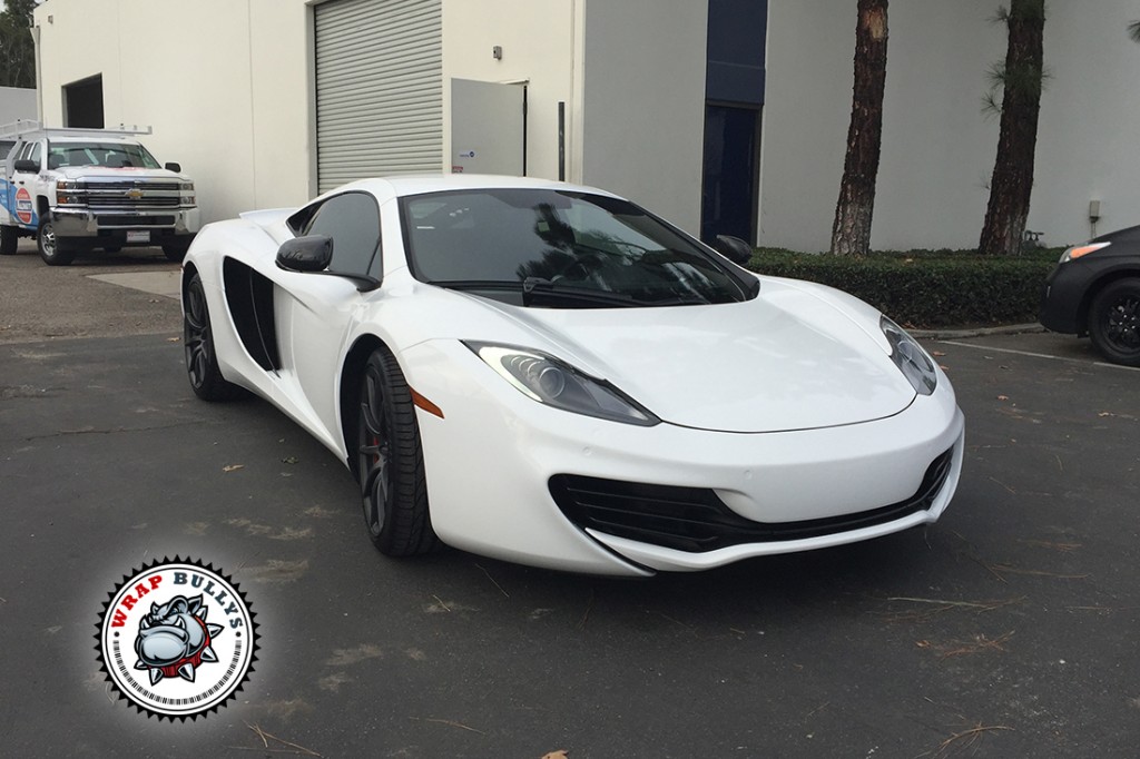 McLaren vehicle wrap project