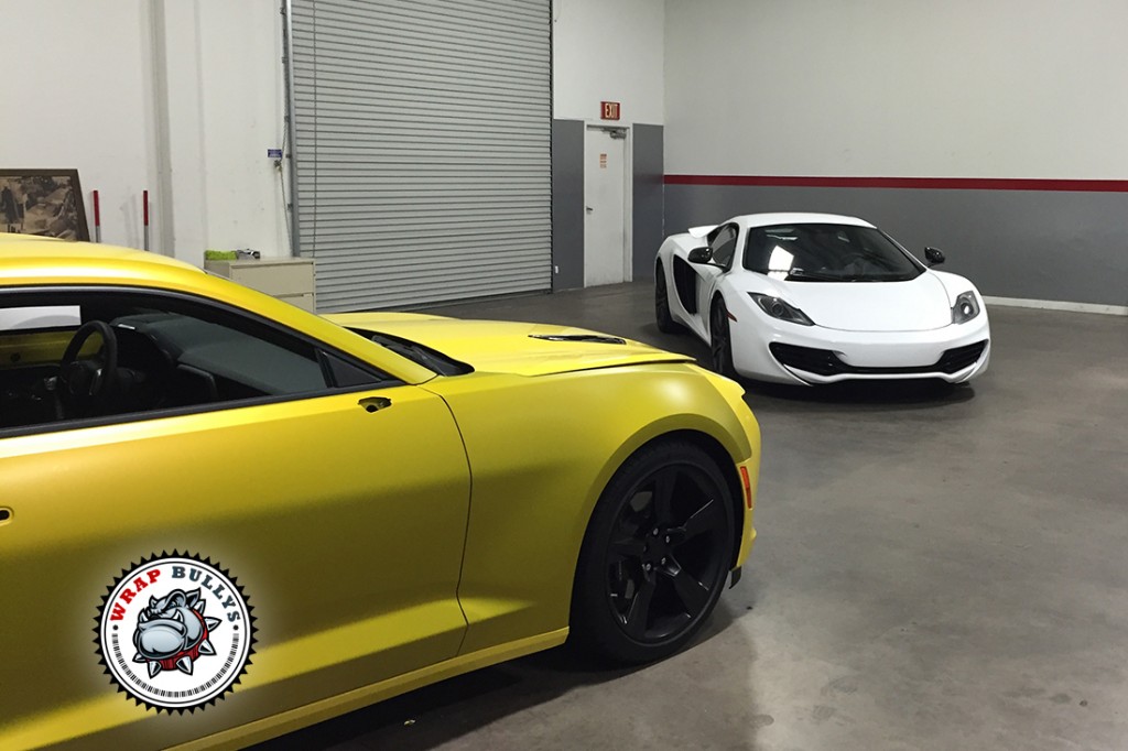 McLaren vehicle wrap project
