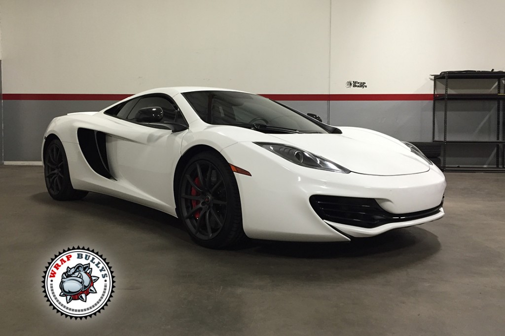 McLaren vehicle wrap project