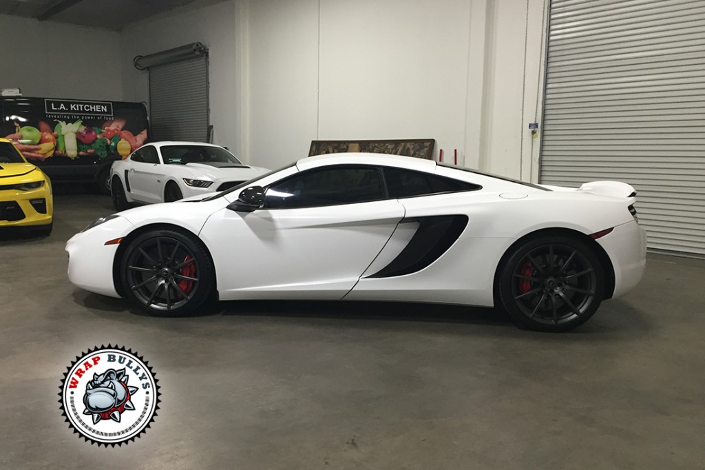 McLaren vehicle wrap project