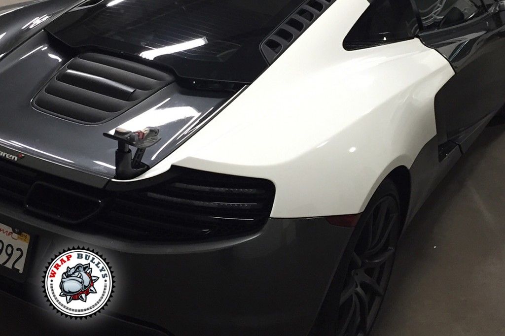 McLaren vehicle wrap project