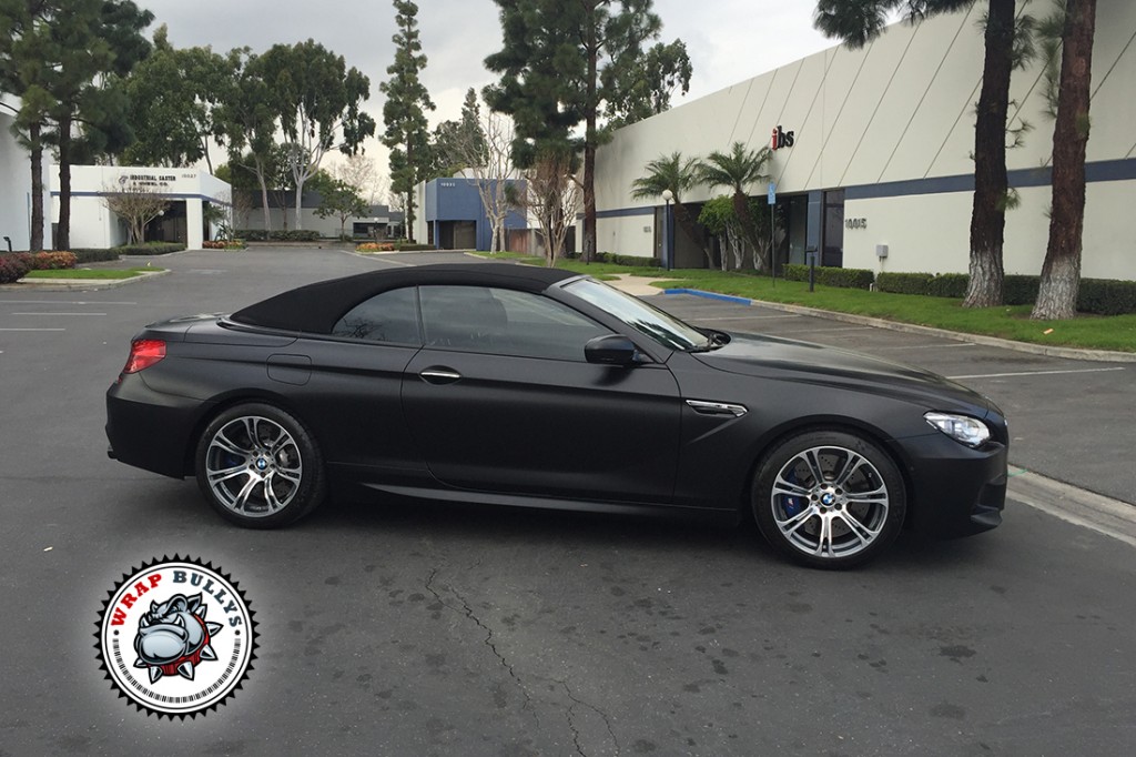 BMW M6 vehicle wrap project