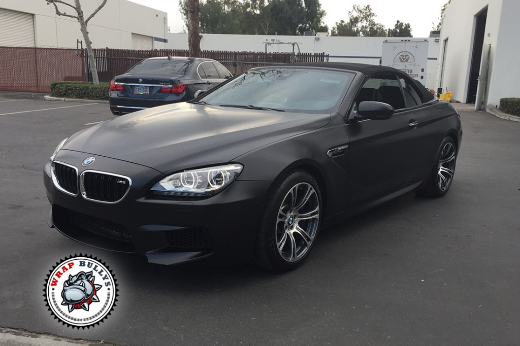 BMW M6 vehicle wrap project