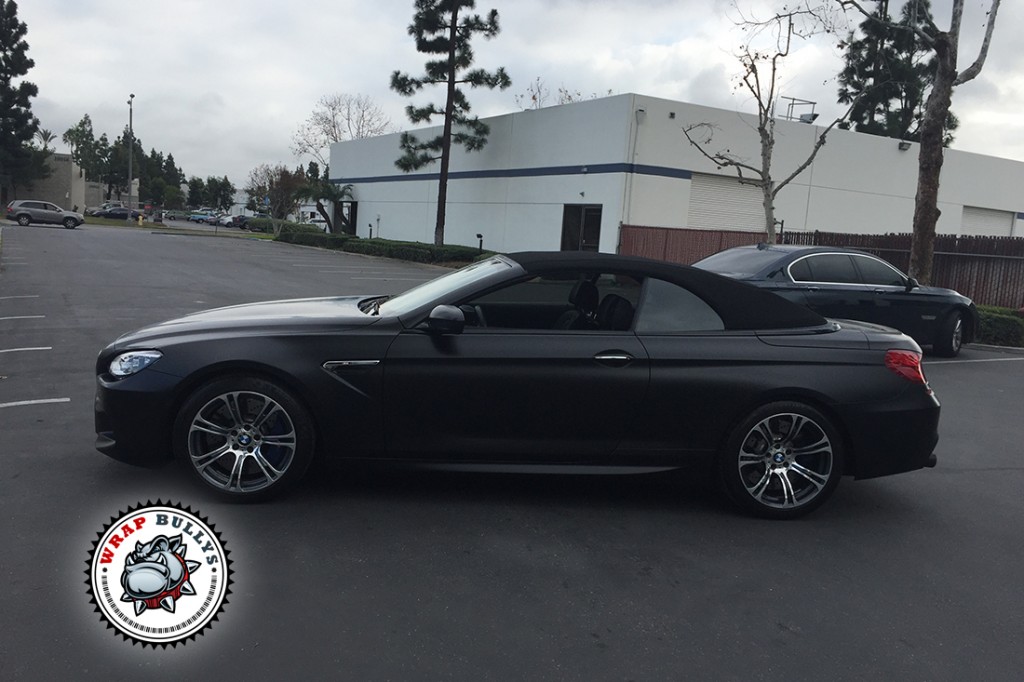 BMW M6 vehicle wrap project