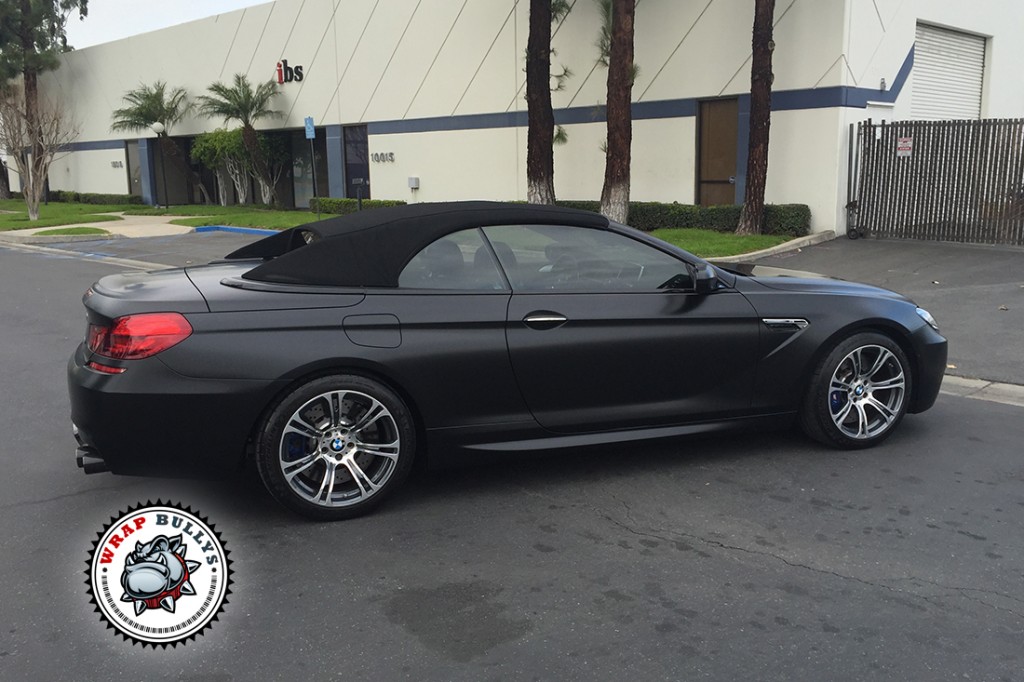 BMW M6 vehicle wrap project