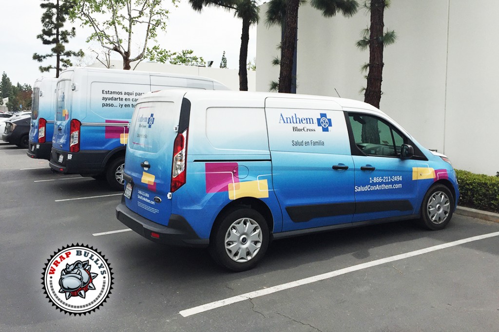Ford Transit vehicle wrap project