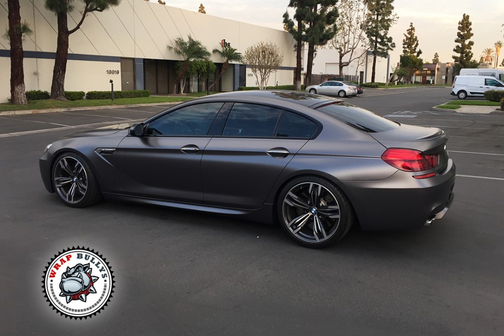 BMW M6 vehicle wrap project