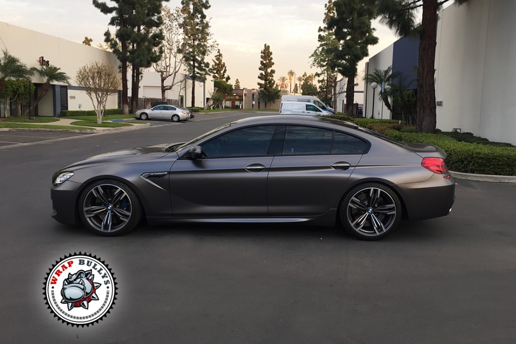 BMW M6 vehicle wrap project