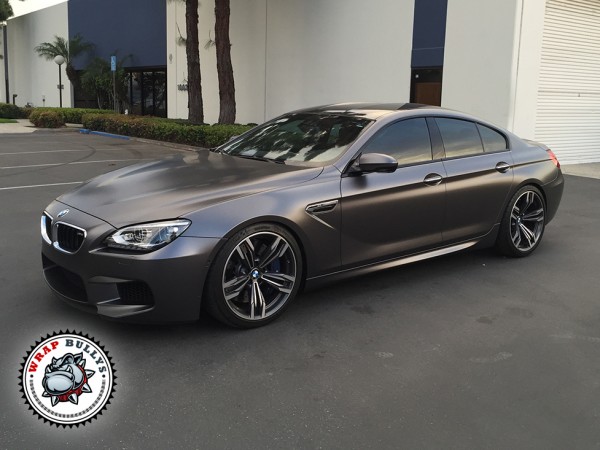 3M Satin Gray BMW M6 Car Wrap