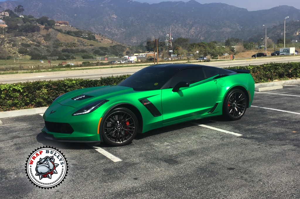 Chevrolet Z06 vehicle wrap project
