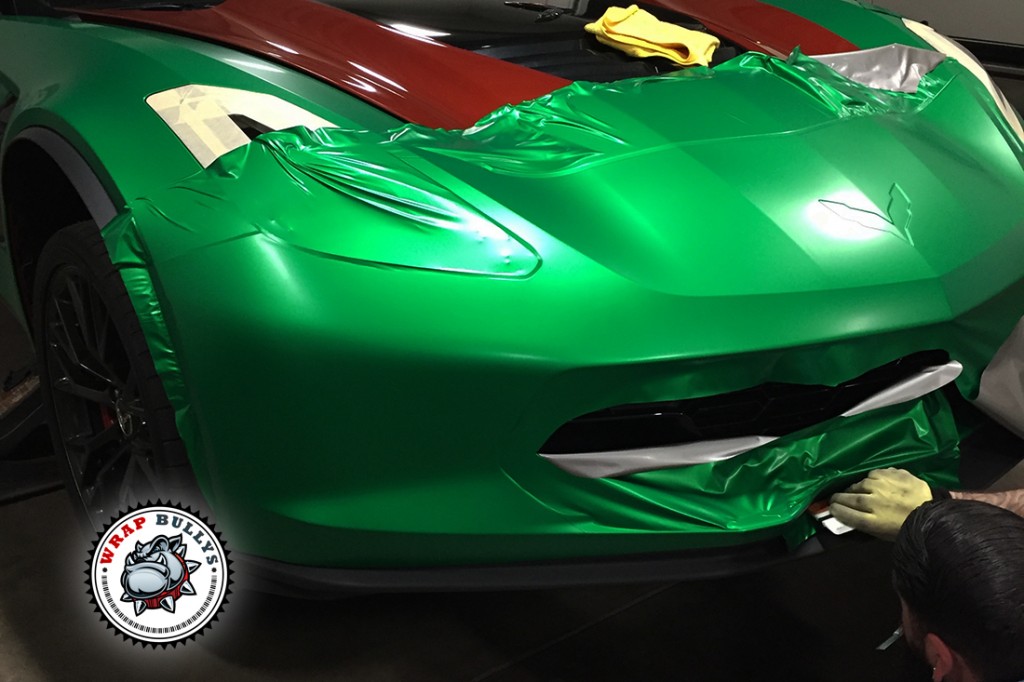Chevrolet Z06 vehicle wrap project