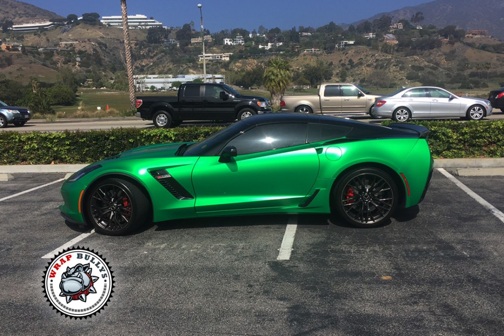 Chevrolet Z06 vehicle wrap project