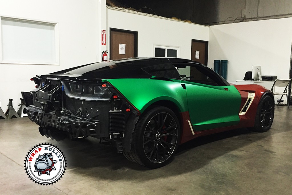 Chevrolet Z06 vehicle wrap project